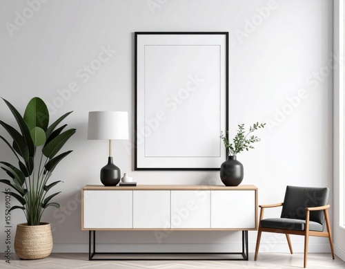 Wallpaper Mural Modern Minimalist Living Room Interior Design Torontodigital.ca