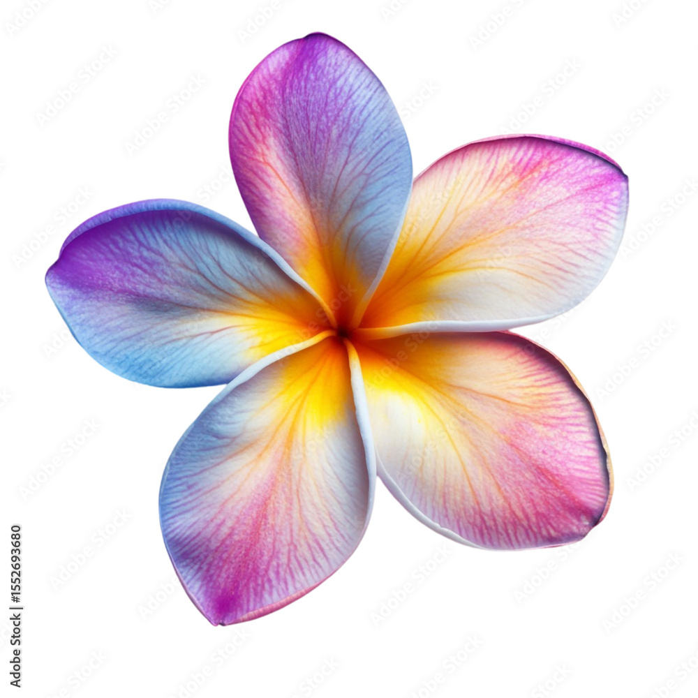 Fototapeta premium Colorful flower blossom vibrant petals soft hues artistic design