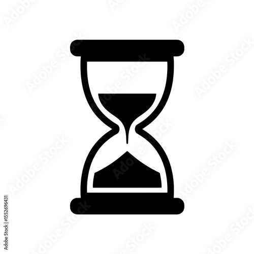 hourglass vector illustration