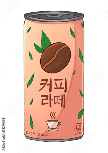 Korean Coffee Latte Delight.