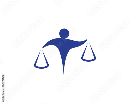 lawyer people logo and symbols business,