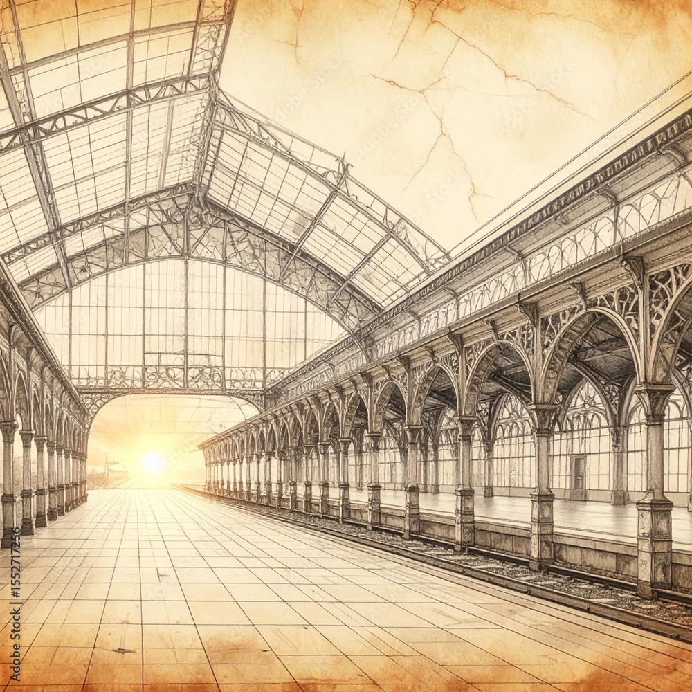 Naklejka premium interior of the cathedral