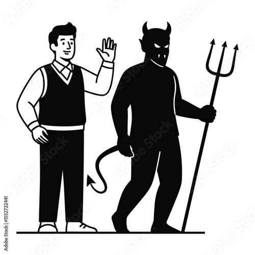 Deal with the Devil Illustration