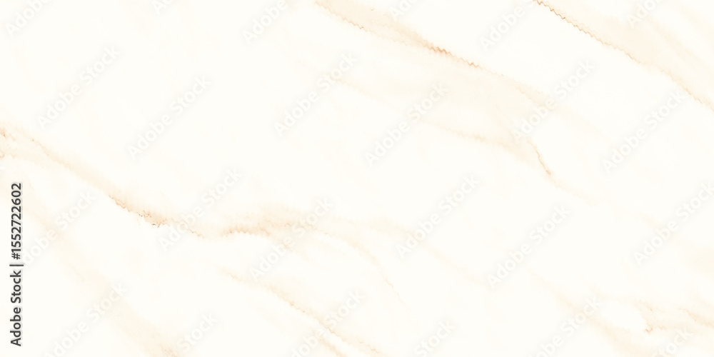 Obraz premium polish finish Cream Marble in ivory veins