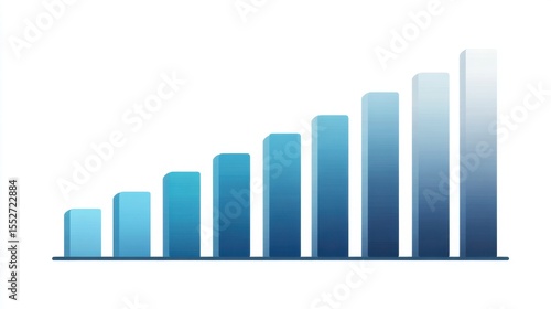 Ascending Graph: A captivating graphic illustrating a continuous rise, representing growth and upward trends, perfect for depicting success, progress, and financial achievements. Free Download Ascending Graph: A captivating graphic illustrating a continuous rise, representing growth and upward trends, perfect for depicting success, progress, and financial achievements. - GFXLoad