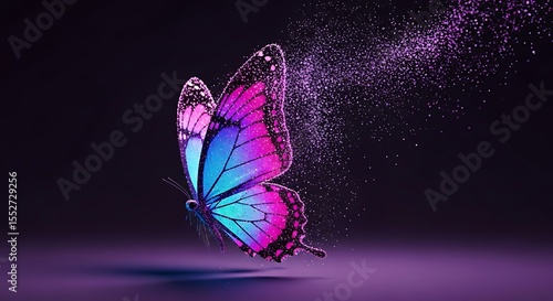 Butterfly wings glitter purple blue background wallpaper hd beautiful nature insect design art