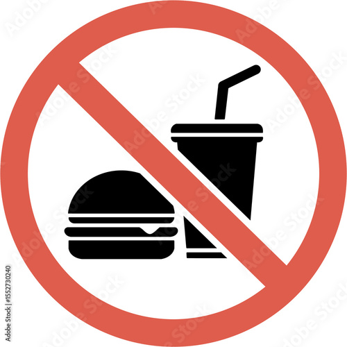 No food and drink icon sign
