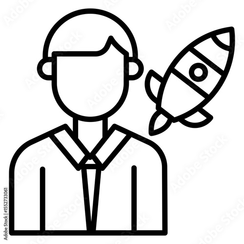 Founder Vector Icon