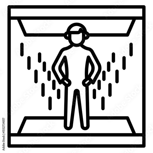Teleportation Beacon Vector Icon