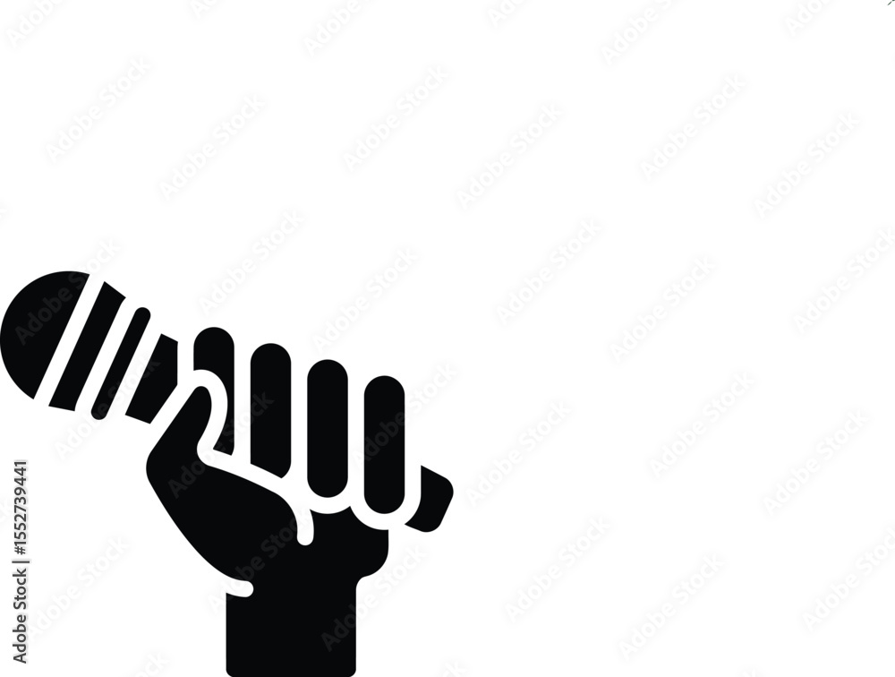 Obraz premium Hand holding hands vector illustration symbolizing unity and support