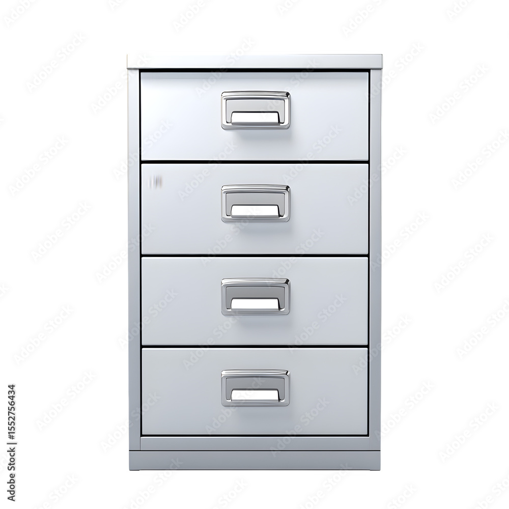 realistic product filing cabinet with three-drawer steel cabinet in light grey isolated on pure white background subtle soft shadow clean studio lighting, ultra-high detail, PNG stock render : realistic product filing cabinet with three-drawer steel cabinet in light grey isolated on pure white background subtle soft shadow clean studio lighting, ultra-high detail, PNG stock render :