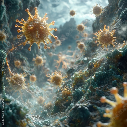 Dramatic 3D Landscape of Pathogens in Action
