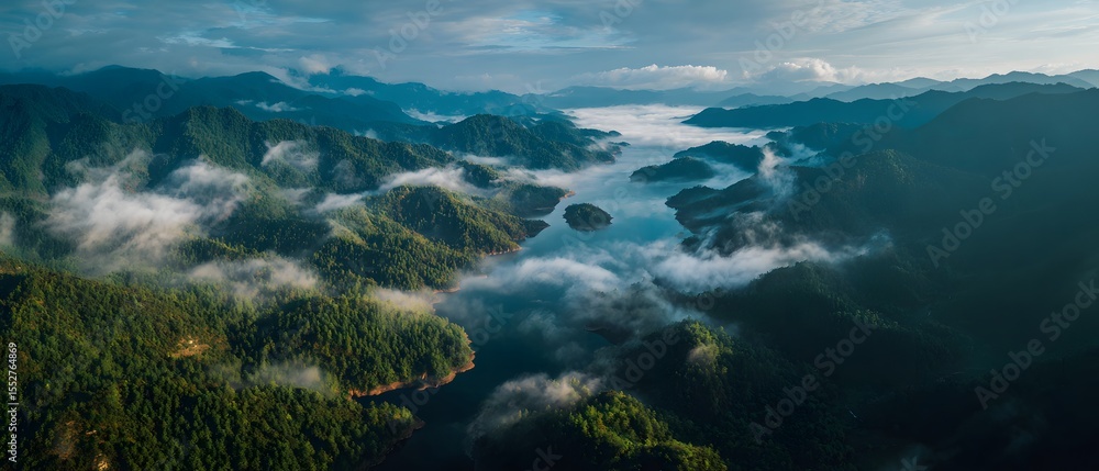 High definition mountain peak and river scenery pictures High definition mountain peak and river scenery pictures