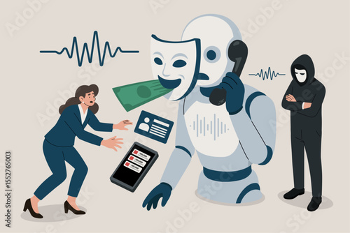 Woman Targeted by AI Voice Phishing and Identity Theft