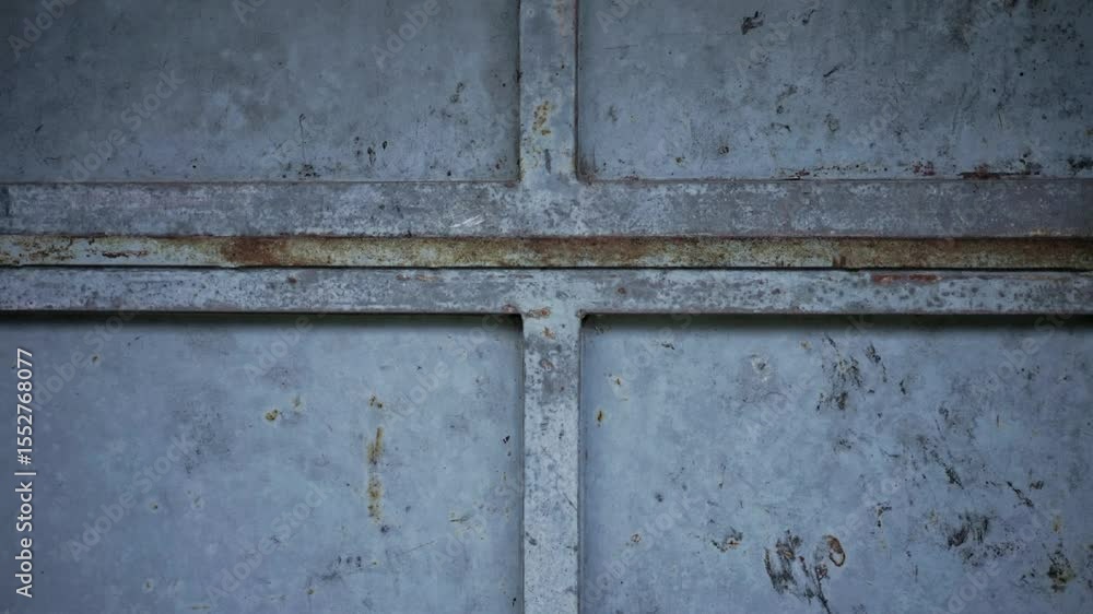 Real gray, grey aged weathered steel wall surface. Blank detail with rustic seamless pattern. Abstract motion video design element. Full screen textured footage background with copy space Real gray, grey aged weathered steel wall surface. Blank detail with rustic seamless pattern. Abstract motion video design element. Full screen textured footage background with copy space