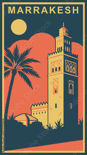 Mystic Marrakech - A Sunlit Sojourn in Scarlet and Sand
