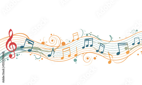 abstract music background