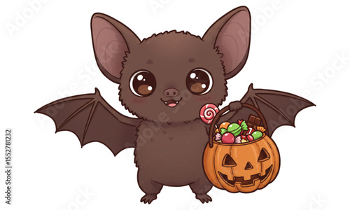 squirrel with a pumpkin