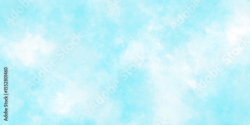 Abstract grunge sky blue soft painted watercolor paint splash. inspiring views of fluffy clouds blue sky background. cloudy blue sky various natural clouds and smoke. morning cloud in the sky.