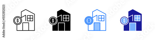 Affordable Multiple Style Icon Set Vector 