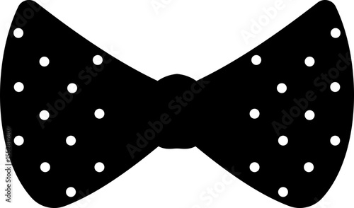 Elegant black Bows icon in Different Styles for Gift Wrapping and Decorations. Fashion and elegance concept. realistic look accessory formal occasions, events or dressing up in style flat Design.