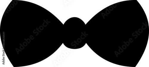 Elegant black Bows icon in Different Styles for Gift Wrapping and Decorations. Fashion and elegance concept. realistic look accessory formal occasions, events or dressing up in style flat Design.