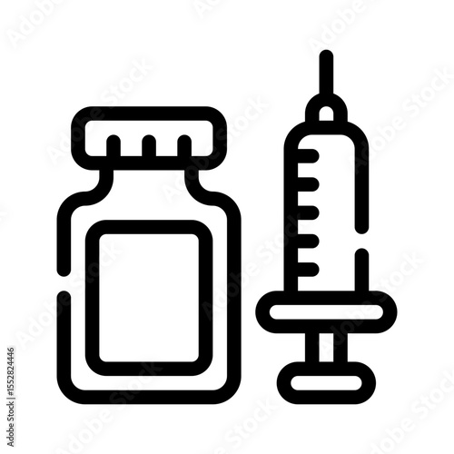drugs line icon