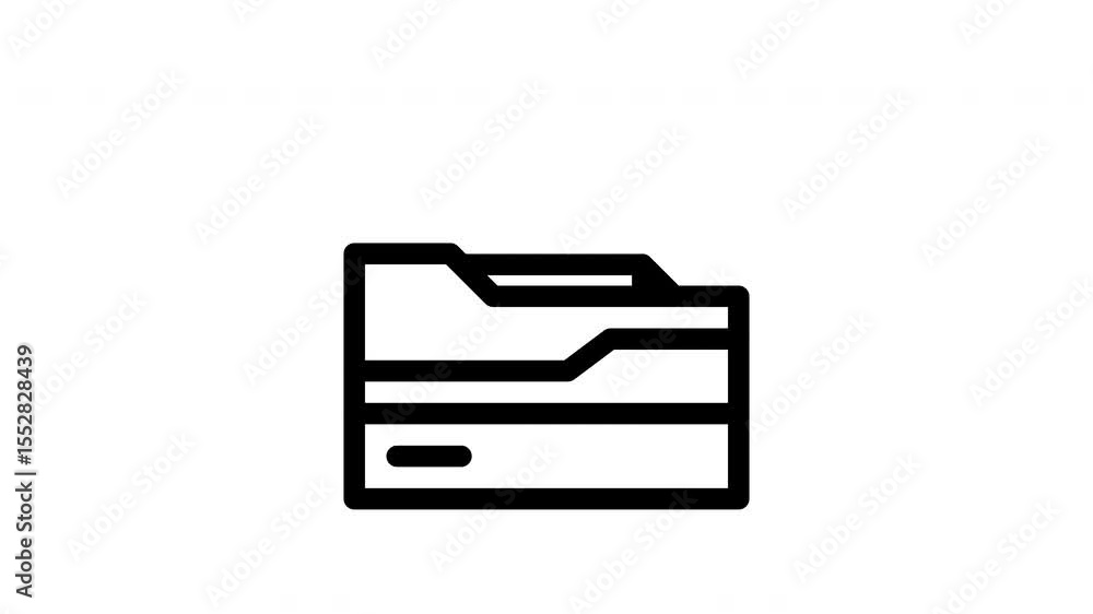 folder minimalist stroke animation folder minimalist stroke animation