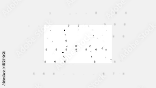Processing Random Numbers in a white box on a grey backdrop