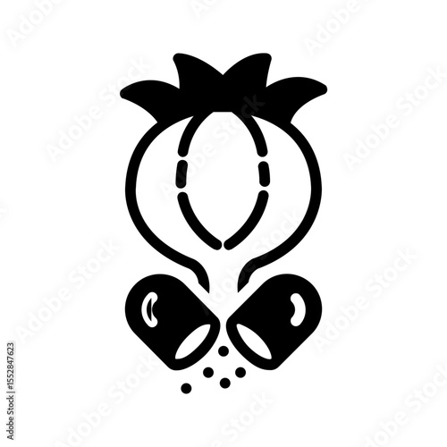 Vector multi color icon for Opioids