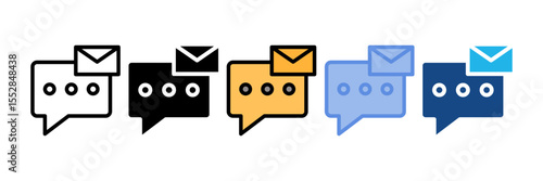 Messages Icon Element For Design