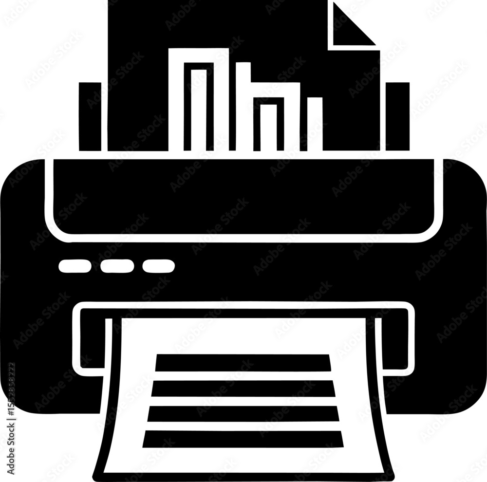 printer icon vector illustration printer icon vector illustration