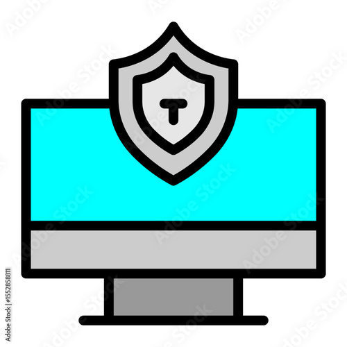Free Download Antivirus Software Vector Filled Icon Design - GFXLoad