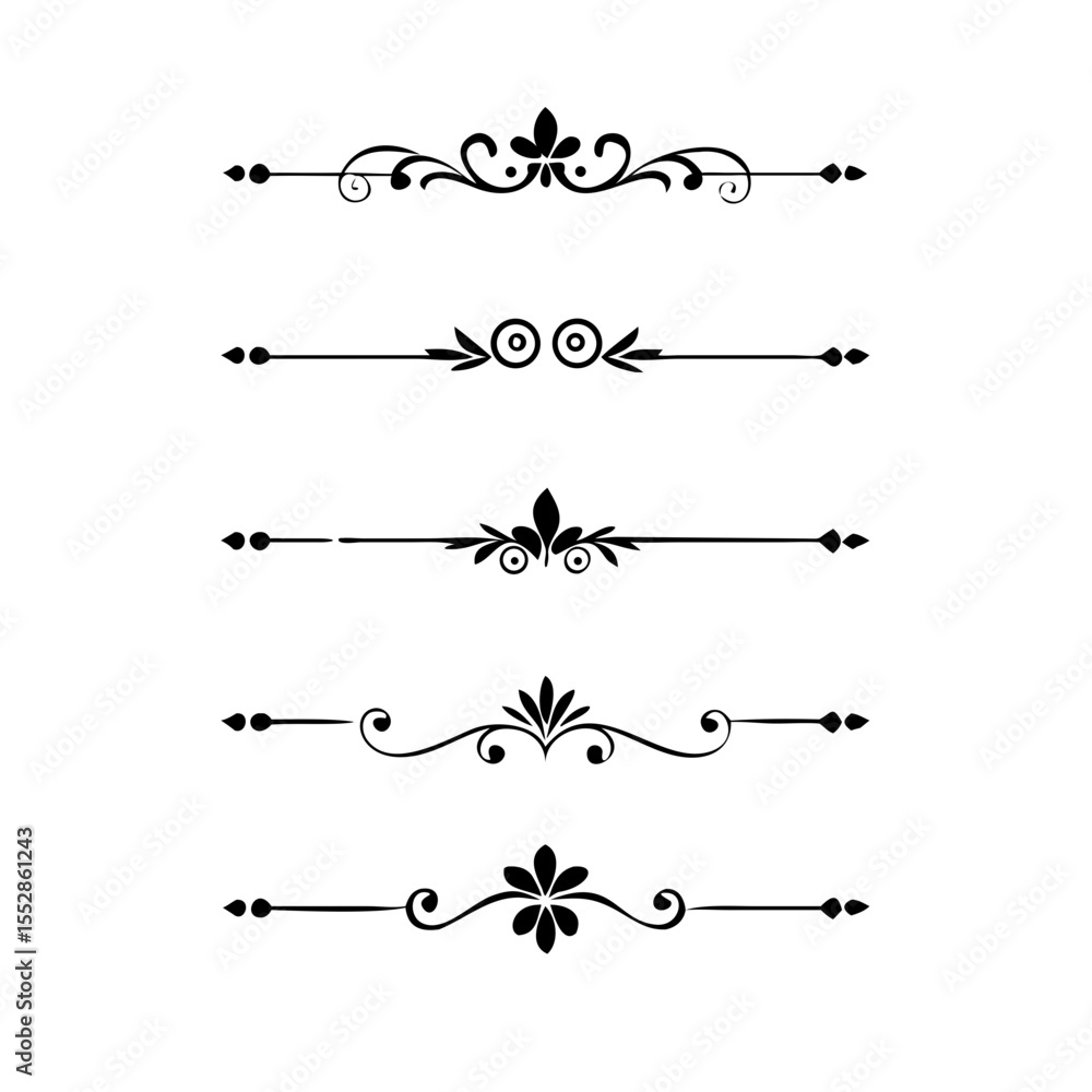 Vector dividers calligraphic line element.Set of Black Hand Drawn Rustic Doodle Design Elements. Decorative Floral Swirls, Scrolls, Text Frames, Dividers. Vintage Vector Illustration.
Vector dividers calligraphic line element.Set of Black Hand Drawn Rustic Doodle Design Elements. Decorative Floral Swirls, Scrolls, Text Frames, Dividers. Vintage Vector Illustration.