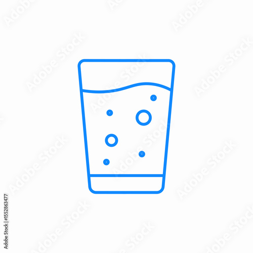 fizzy drink icon sign vector