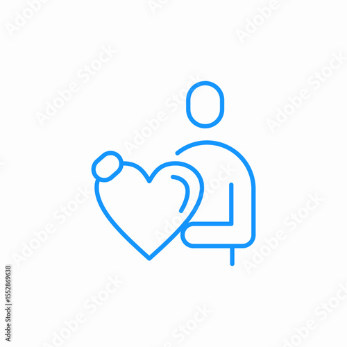 personal care icon sign vector