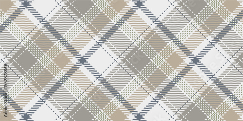 Vector checkered pattern or plaid pattern . Tartan, textured seamless twill for flannel shirts, duvet covers, other autumn winter textile mills. Vector Format