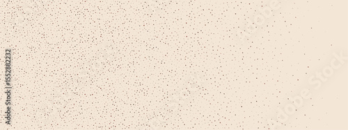 Coffee powder abstract texture. Vector background of ground beans and dust particles.