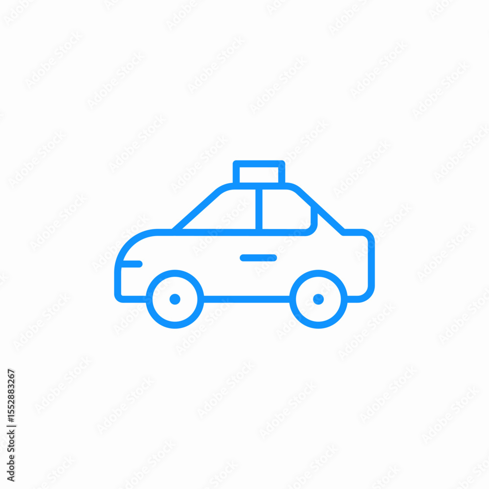 police vehicle icon sign vector police vehicle icon sign vector