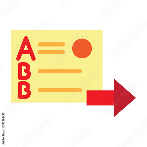 Typing Test Vector Flat Icon Design