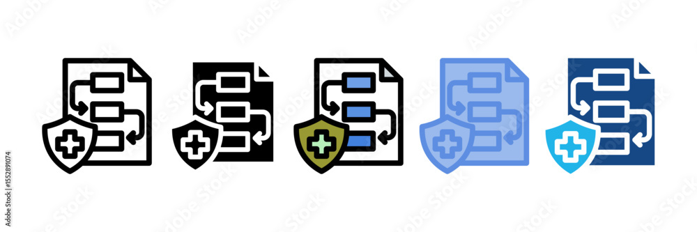 Procedure Icon Element For Design Procedure Icon Element For Design