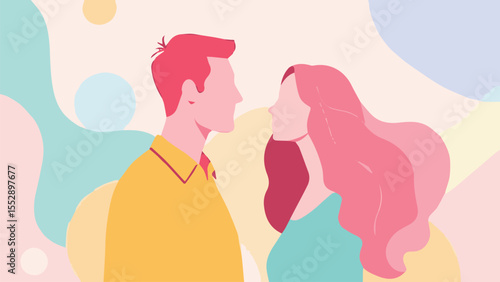 man and woman - husband and wife - couple vector