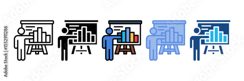 Training Session Icon Element For Design