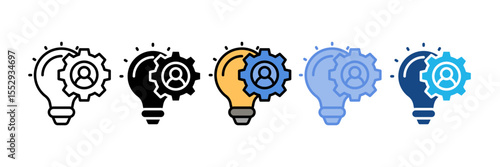 Competency Icon Element For Design