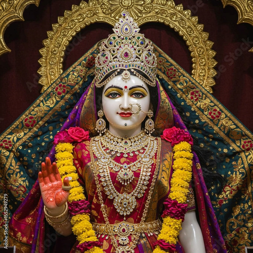Divine Goddess Statue in Or...