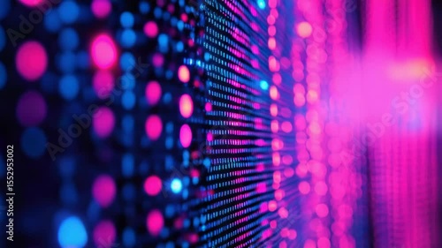 Wallpaper Mural A close-up view of a bunch of string lights attached to a wall Torontodigital.ca