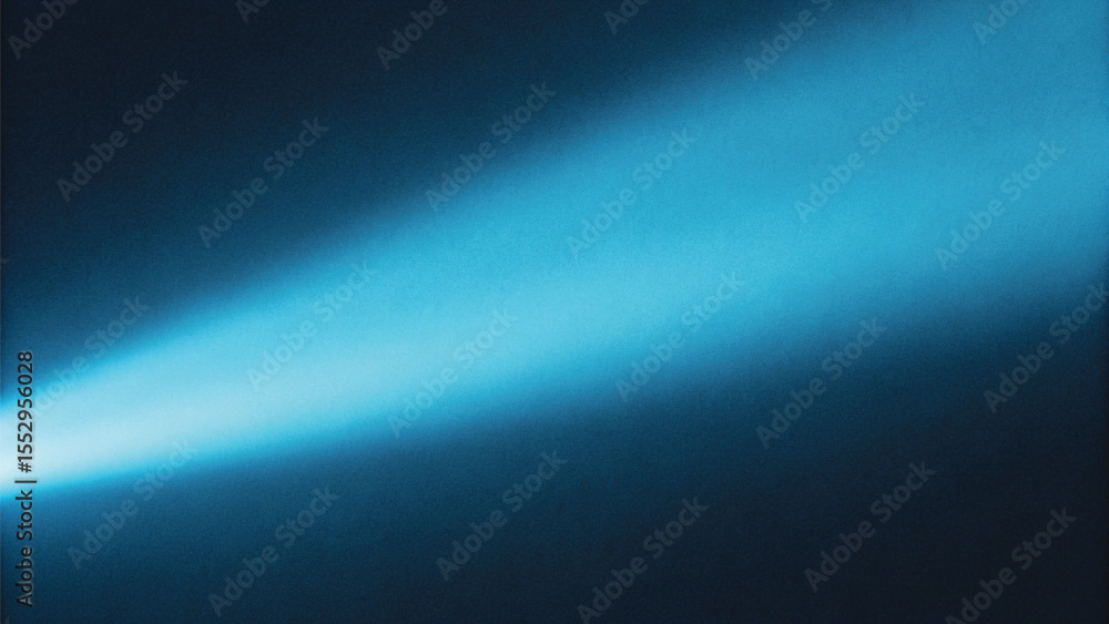 Obraz premium Dynamic blue light and spotlight patterns glow in a dark, abstract wave design, perfect for an energetic background or modern art illustration
