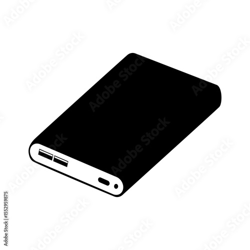 Power bank icon. Vector illustration design