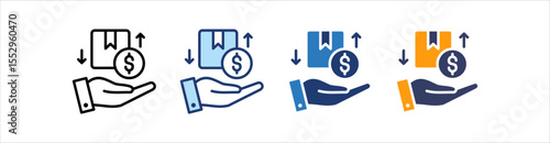 Purchasing Icon Set Multiple Style Collection