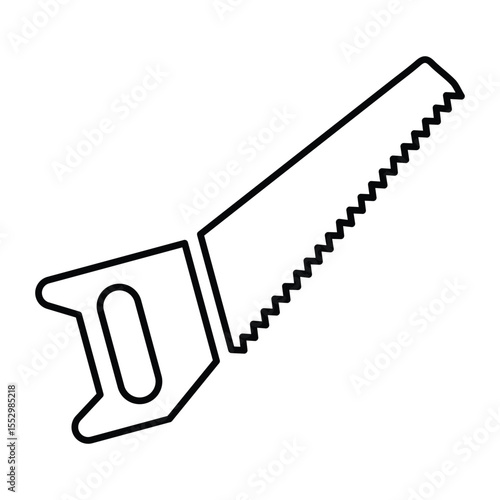 Handsaw, Sawing Icon